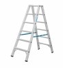 Drabina dwustronna ze stopniami R13 KRAUSE 2x6 stopnie 136169